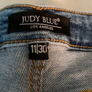 Judy Blue patch destressed